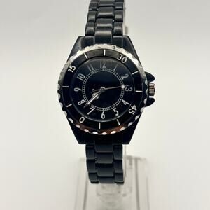 Women’s Black Tone 34mm Stainless Steel Women’s Watch Working